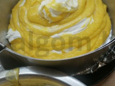 Moliūgų ir varškės pyragas Žingsnis 3