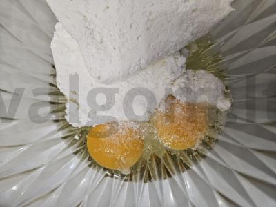 Sūrio apkepas su sezamo sėklomis Žingsnis 1