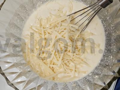 Sūrio apkepas su sezamo sėklomis Žingsnis 3