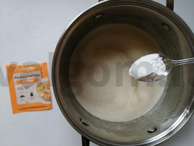 Klasikinis tortas „Medovik“ Žingsnis 4