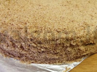 Klasikinis tortas „Medovik“ Žingsnis 13