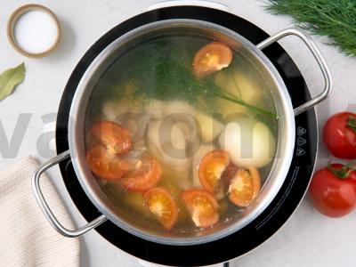 Lengvas menkės sriuba Žingsnis 3