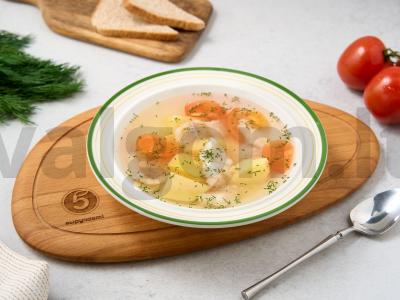 Lengvas menkės sriuba pagrindine nuotrauka