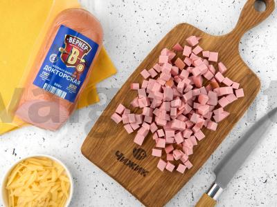 Blynai su dešra ant kefyro Žingsnis 1