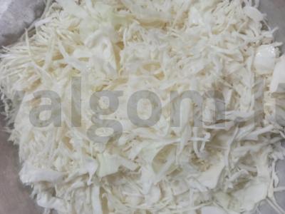 Salotos su žaliais žirneliais Žingsnis 1