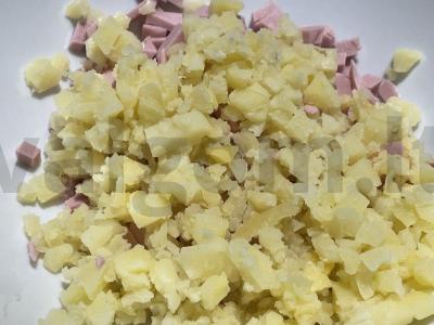 Klasikinis Olivier salotas per 30 minučių Žingsnis 2