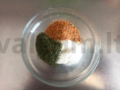 Kepta vištiena „Medžiotojų stiliumi“ Žingsnis 1