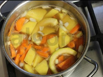 Grietininis kreminis sriuba „Kedro švelnumas“ Žingsnis 5