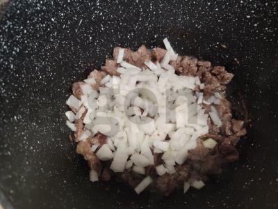 Klasikinis daržovių troškinys su jautiena Žingsnis 2