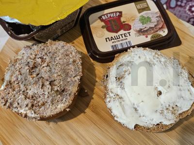 Dešrainis su dešra ir paštetu Žingsnis 1