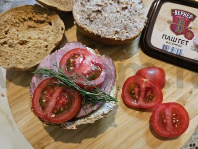 Dešrainis su dešra ir paštetu Žingsnis 2