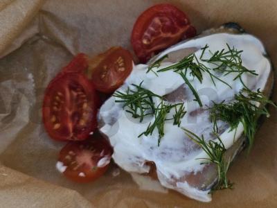 Makaronai su lašiša ir daržovėmis grietinėlės padaže Žingsnis 2