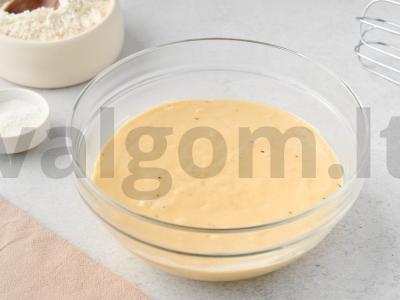 Keksas „Ceylon“ su juodąja arbata Žingsnis 4