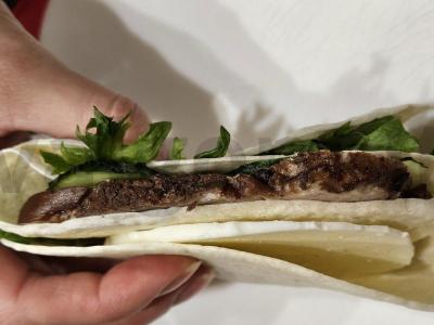 Tortilija su mėsos įdaru Žingsnis 3