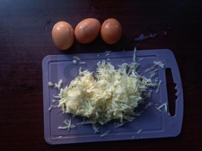 Omletas su grybais ir cukinijomis Žingsnis 3