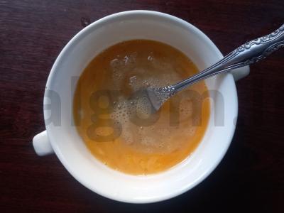 Omletas su grybais ir cukinijomis Žingsnis 5