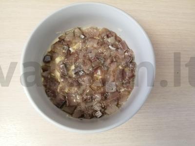 Salotas „Dviguba silke po kailiu“ Žingsnis 5