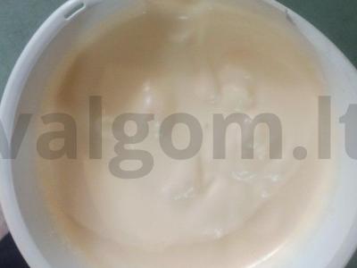 Obuolių šarlotė su bulvių krakmolu Žingsnis 2