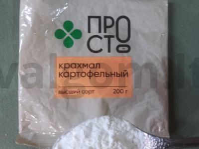 Obuolių šarlotė su bulvių krakmolu Žingsnis 5