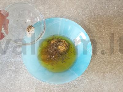 Aromatingas citrusinis padažas salotoms Žingsnis 4