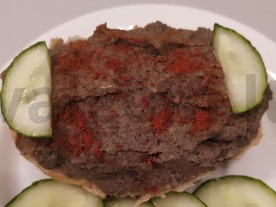 Cicerų paštetas su pievagrybiais pagrindine nuotrauka