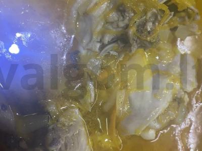 Kiaulienos ir karčio ryžių patiekalas Žingsnis 6