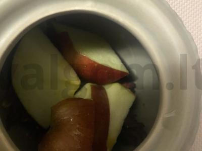 Karčiai su obuoliu ir imbieru Žingsnis 3