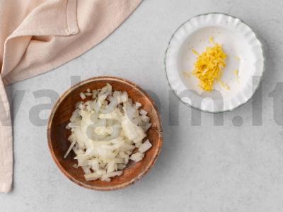 Kulebjakas iš trijų rūšių žuvies Žingsnis 7