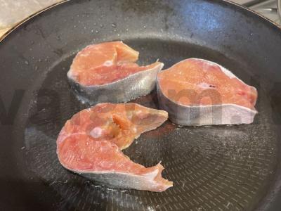 Kepta lašiša su jūros kopūstais Žingsnis 2