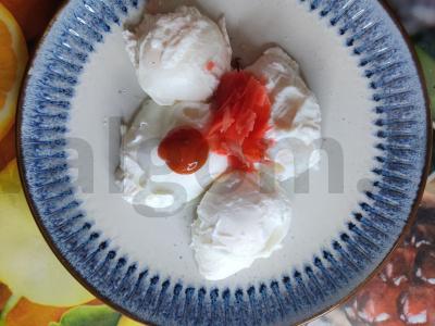 Rytinis kiaušinis poše Žingsnis 7