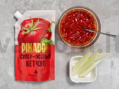 Krevetės kokteilis su salierais ir kečupu Žingsnis 3