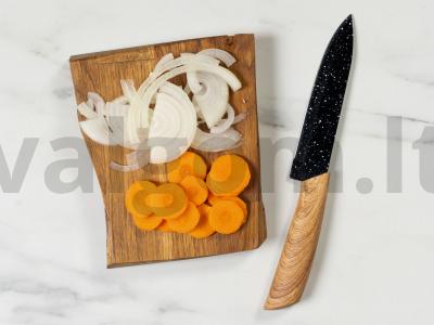 Vištienos krūtinėlė grietinėlėse Žingsnis 1