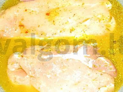 Kiaulienos steikas marinuotas sūryme Žingsnis 4