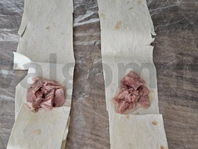 Tuno kvadratėliai pusryčiams Žingsnis 5