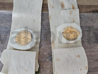 Tuno kvadratėliai pusryčiams Žingsnis 6