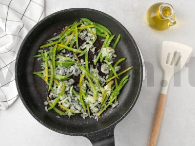 Cukinijų ikra be mėsmalės Žingsnis 3