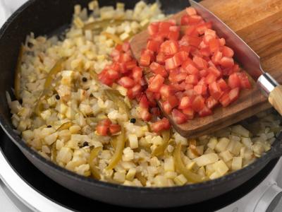 Cukinijų ikra be mėsmalės Žingsnis 5