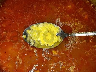 Namų stiliaus kharcho su vištiena Žingsnis 8