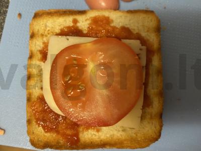 Dešrainių sumuštinis Žingsnis 5