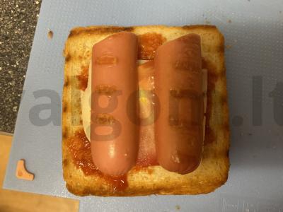 Dešrainių sumuštinis Žingsnis 6