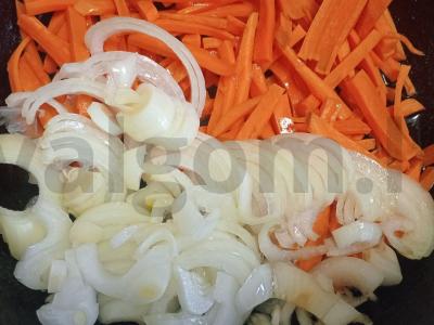 Basmati ryžių plovas su antis krūtinėlė Žingsnis 1