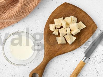 Vaikiški kalakutų kotletai Žingsnis 1