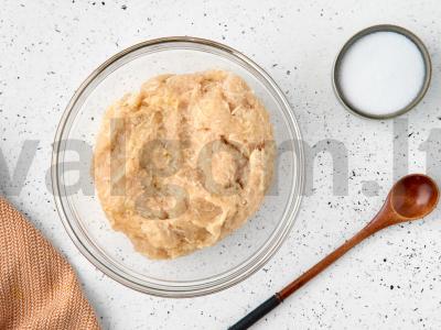 Vaikiški kalakutų kotletai Žingsnis 4