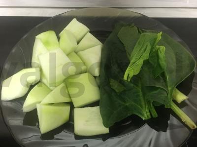 Valantis cukinijų smūdis Žingsnis 1