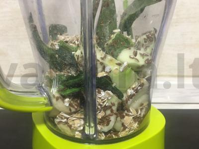 Valantis cukinijų smūdis Žingsnis 2