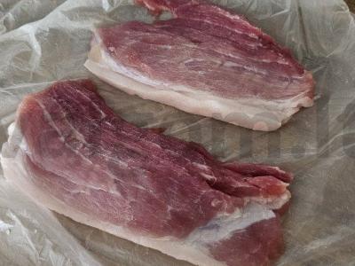 Keptas mėsa su grybais ir maasdamo sūriu Žingsnis 1