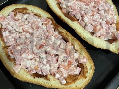 Karštas sumuštinis duonoje Žingsnis 5