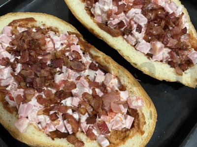 Karštas sumuštinis duonoje Žingsnis 6