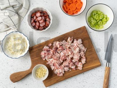 Prancūziškas „Garbur“ sriuba Žingsnis 1