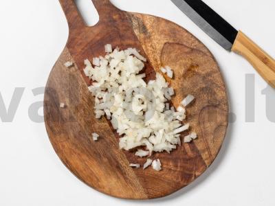 Sultinga troškinta kopūstai su kiauliena Žingsnis 1